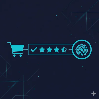 Amazon verified purchase ratings and review volume